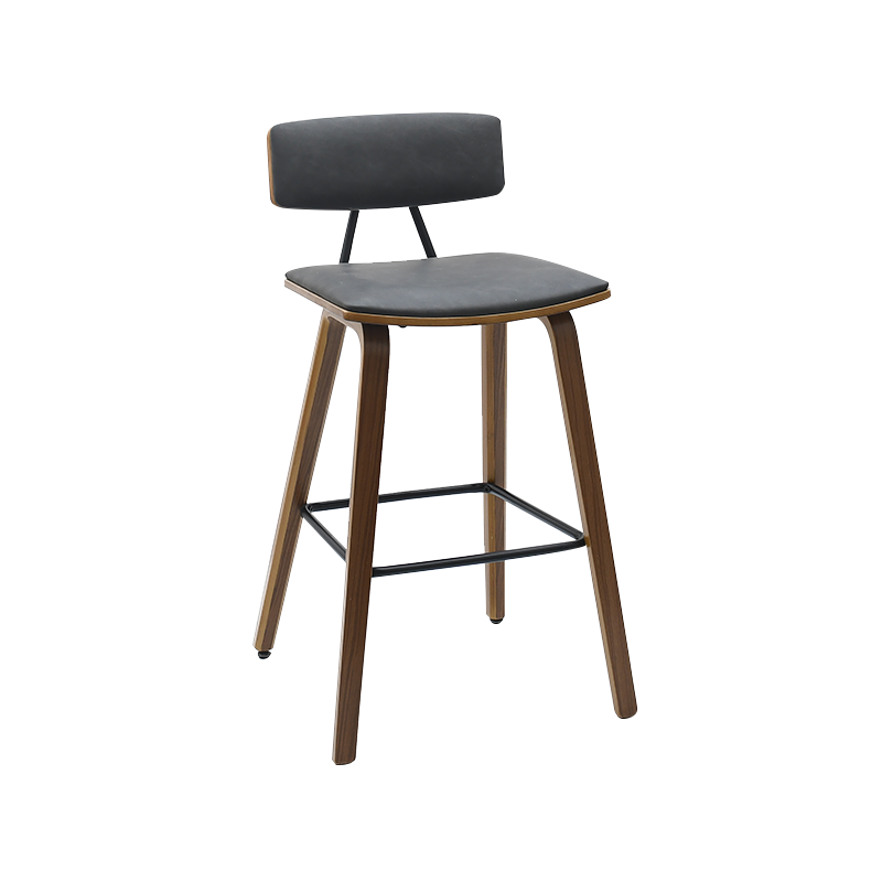 Sgabello da bar Bentwood Pu